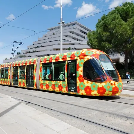 Appartement * Marius,appartement Avec 3 Coins Nuits, 8personnes, Parking, Tramway, Wifi * *